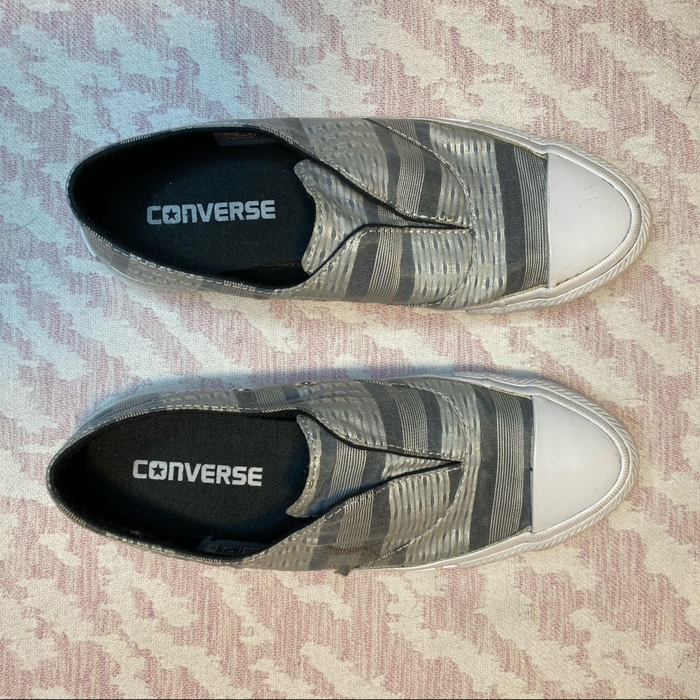 CONVERSE SIZE 5 SLIP ONS